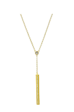 Load image into Gallery viewer, COLETTE LARIAT NECKLACE