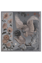 Load image into Gallery viewer, SABINA SAVAGE 135 CM WOOL SILK SCARF (Wind Dancer, Heaven Caller)