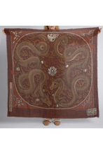 Load image into Gallery viewer, SABINA SAVAGE 135 CM WOOL SILK SCARF (Chasing the Pearl)