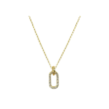 Load image into Gallery viewer, CLAIR PAVE LINK NECKLACE