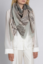 Load image into Gallery viewer, SABINA SAVAGE 135 CM WOOL SILK SCARF (Chasing the Pearl)