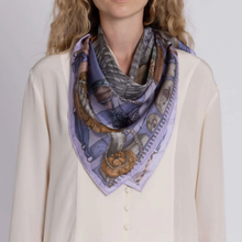 Load image into Gallery viewer, SABINA SAVAGE 90 CM SILK TWILL SCARF