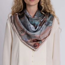 Load image into Gallery viewer, SABINA SAVAGE 90 CM SILK TWILL SCARF