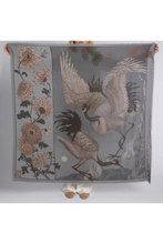 Load image into Gallery viewer, SABINA SAVAGE 135 CM WOOL SILK SCARF (Wind Dancer, Heaven Caller)
