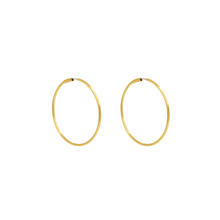 Load image into Gallery viewer, MIDI THIN HOOPS
