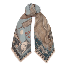 Load image into Gallery viewer, SABINA SAVAGE WOOL SILK SCARF
