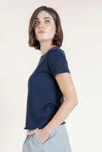Load image into Gallery viewer, MAJESTIC CASHMERE SS TEE

