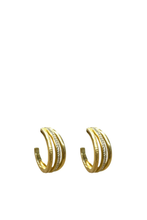 Load image into Gallery viewer, LUMIERE HOOP EARRINGS
