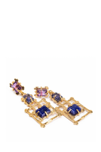 Load image into Gallery viewer, YVAN CHANDELIER BAMBOO EARRINGS

