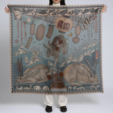 Load image into Gallery viewer, SABINA SAVAGE WOOL SILK SCARF
