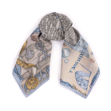Load image into Gallery viewer, SABINA SAVAGE 90 CM SILK TWILL SCARF
