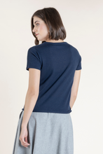 Load image into Gallery viewer, MAJESTIC CASHMERE SS TEE
