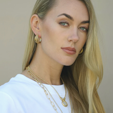 Load image into Gallery viewer, LUMIERE HOOP EARRINGS
