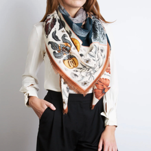 Load image into Gallery viewer, SABINA SAVAGE WOOL SILK SCARF
