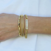 Load image into Gallery viewer, LUMIERE PAVE BANGLE
