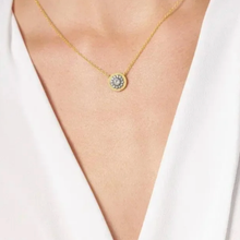 Load image into Gallery viewer, NAUTICAL BUTTON NECKLACE
