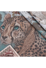 Load image into Gallery viewer, SABINA SAVAGE 90 CM SILK TWILL SCARF (The Medici Cheetah)
