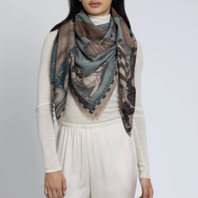 Load image into Gallery viewer, SABINA SAVAGE WOOL SILK SCARF
