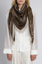 Load image into Gallery viewer, SABINA SAVAGE 135 CM WOOL SILK SCARF (Wind Dancer, Heaven Caller)
