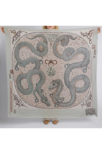 Load image into Gallery viewer, SABINA SAVAGE 135 CM WOOL SILK SCARF (Chasing the Pearl)
