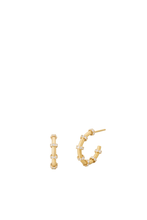 Load image into Gallery viewer, SIGNATURE CITYSCAPE CABLE HOOP EARRINGS
