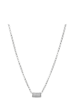 Load image into Gallery viewer, PAVE TUBE NECKLACE
