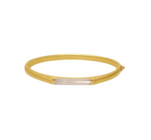 Load image into Gallery viewer, REVIVAL HINGE GEMSTONE BANGLE
