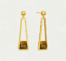 Load image into Gallery viewer, NOMAD MINI GEMSTONE DROP EARRINGS
