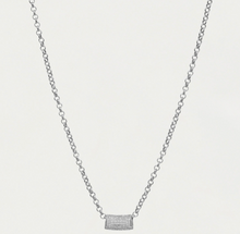 Load image into Gallery viewer, PAVE TUBE NECKLACE
