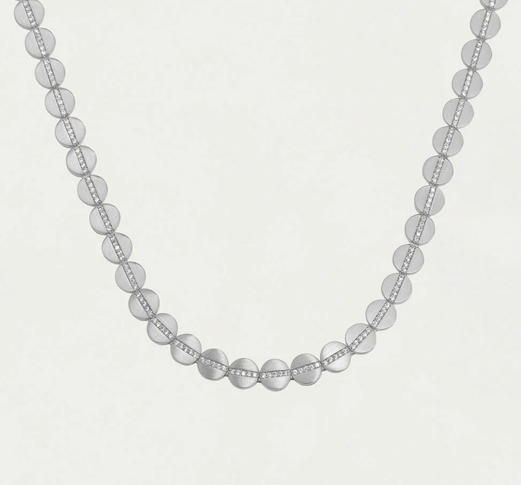 PETITE PAVE NECKLACE