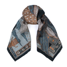 Load image into Gallery viewer, SABINA SAVAGE 90CM SILK TWILL SCARF
