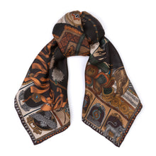 Load image into Gallery viewer, SABINA SAVAGE 90CM SILK TWILL SCARF
