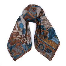 Load image into Gallery viewer, SABINA SAVAGE 90CM SILK TWILL SCARF
