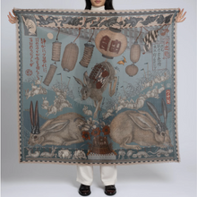 Load image into Gallery viewer, SABINA SAVAGE WOOL SILK SCARF
