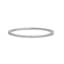 Load image into Gallery viewer, SIGNATURE PAVE HINGE BANGLE
