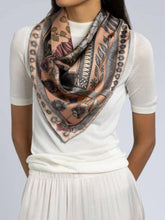 Load image into Gallery viewer, SABINA SAVAGE 90CM SILK TWILL SCARF
