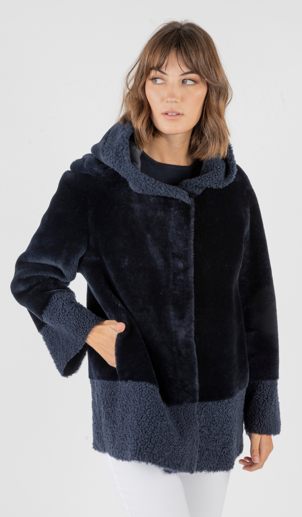 MIRANO REVERSIBLE SHEARLING